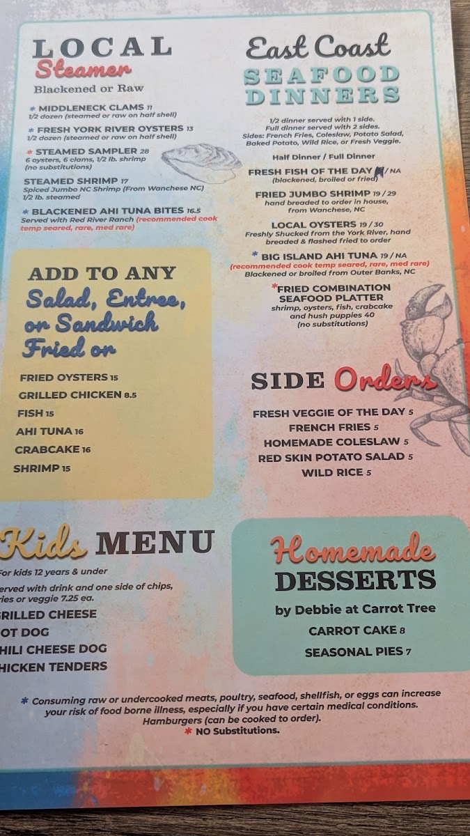 Yorktown Pub Menu - Image 4